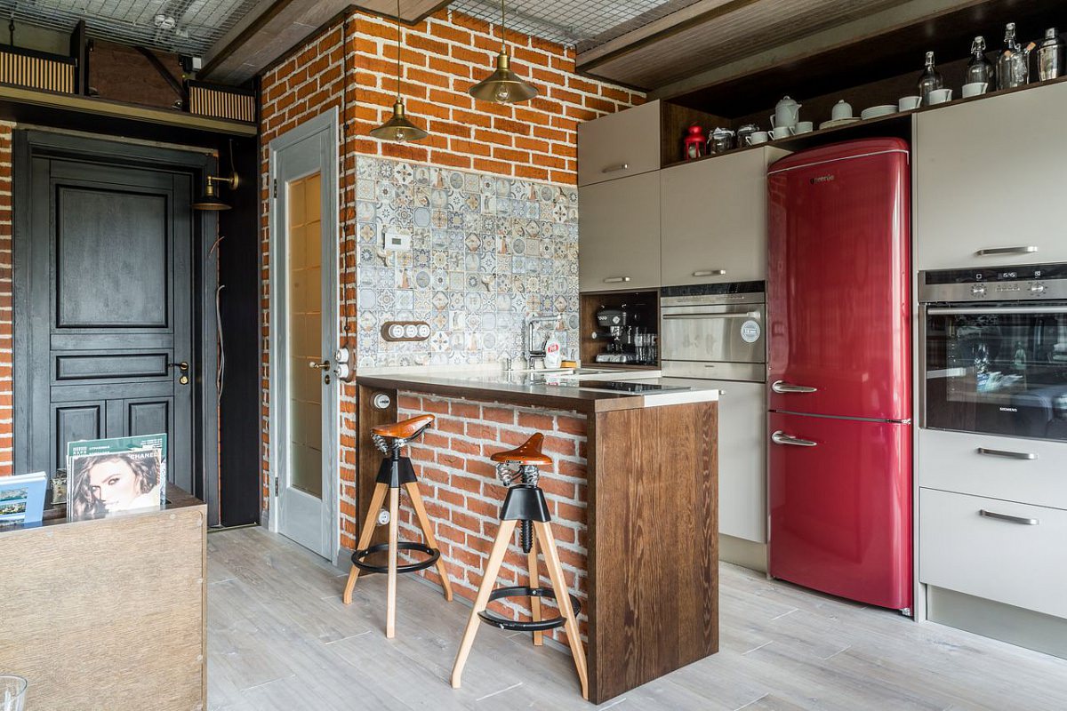 Интерьер в стиле лофт в маленькой квартире: бесподобные идеи для крошечной жилплощади с рекомендациями и примерами + 50 фото 