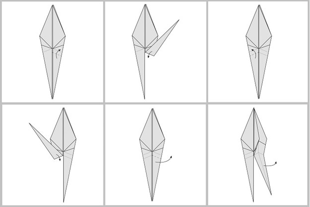 Журавлик оригами: пошаговые инструкции, видео + 52 фото