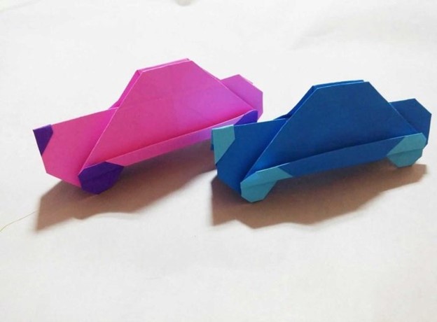 Как сделать оригами машины: коллекция идей