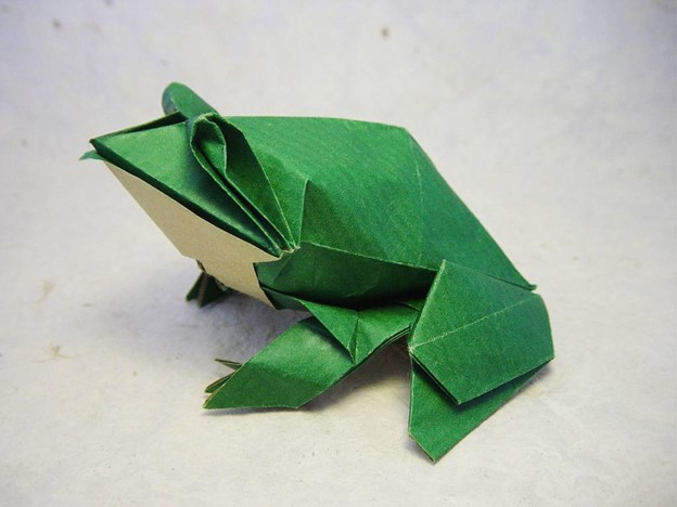 Лягушка оригами: лучшие мастер-классы