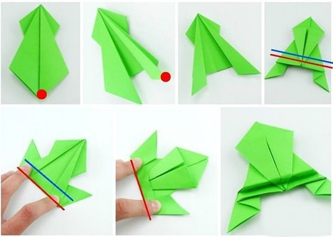 Лягушка оригами: доступные мастер-классы и простые схемы + 46 фото