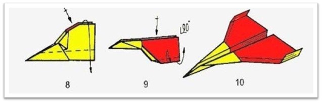 Оригами «Самолёт»: инструкция по созданию мини-шедевра + 26 фото