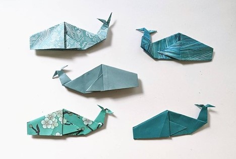 оригами кит