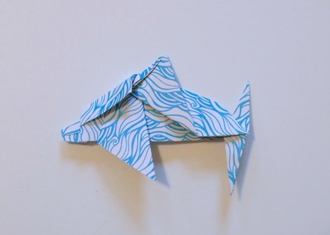 базовая фигуря оригами «Водяная бомба»