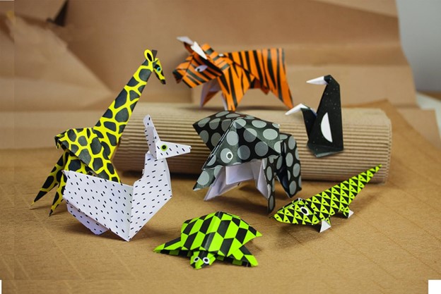 Оригами животные: полная инструкция + 127 фото