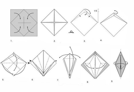 Дракон оригами: подробные мастер-классы и описания с иллюстрациями + 53 фото