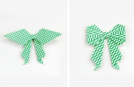 Оригами бантик: милое и универсальное украшение своими руками с подробными описаниями + 76 фото