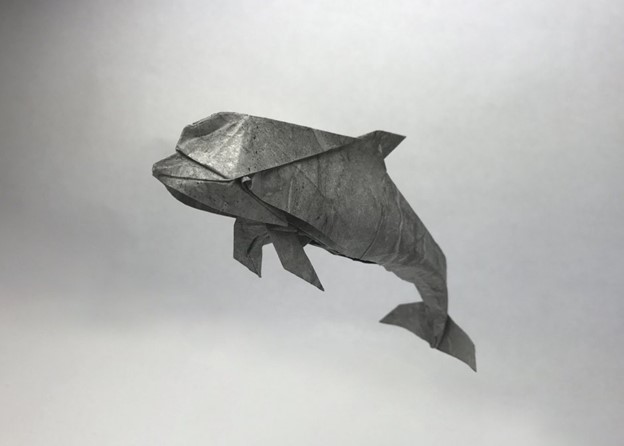 оригами дельфин фото
